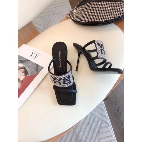 Alexander Wang Heels Summer Sandals Krystals AWSSWK-1448